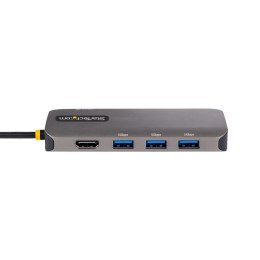 Adapter stacja dokująca StarTech 127B-USBC-MULTIPORT Przewodowa USB 3.2 Gen 1 (3.1 Gen 1) Type-C Szary