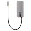 Adapter stacja dokująca StarTech 127B-USBC-MULTIPORT Przewodowa USB 3.2 Gen 1 (3.1 Gen 1) Type-C Szary