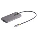 Adapter stacja dokująca StarTech 127B-USBC-MULTIPORT Przewodowa USB 3.2 Gen 1 (3.1 Gen 1) Type-C Szary