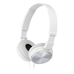 Słuchawki nauszne z mikrofonem Sony MDR-ZX310APW (Biały)