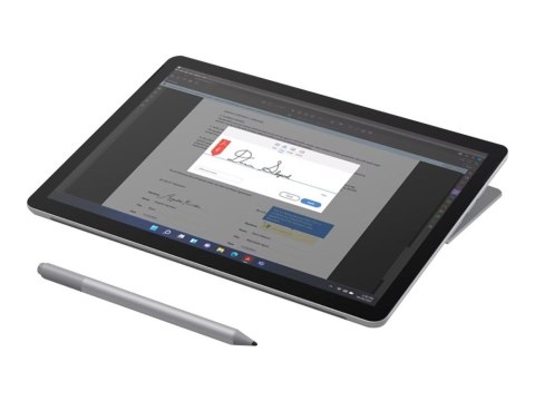 Tablet Microsoft Surface Go 4 Intel® N 128GB 26,7cm (10.5") 8GB Wi-Fi 6 (802.11ax) Windows 11 Pro Platyna